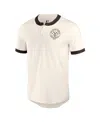 Fanatics Authentic Fanatics Men's White San Diego Padres Henley Raglan T-shirt In White,brown