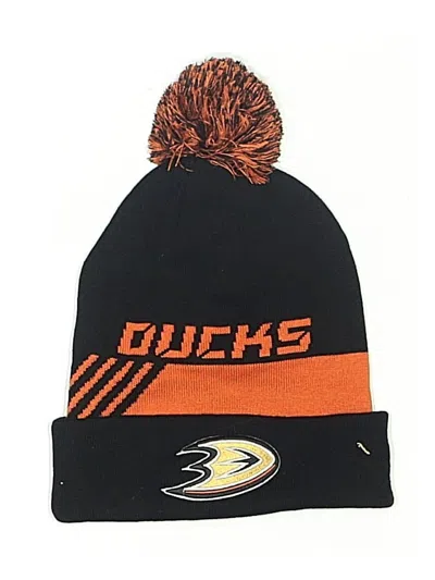 Pre-owned Fanatics Beanie Hat In Black