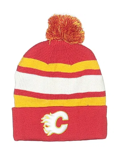 Pre-owned Fanatics Beanie Hat In Orange