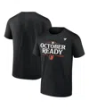 Fanatics Big Boys And Girls Black Baltimore Orioles 2024 Mlb Postseason Locker Room T-shirt In Black