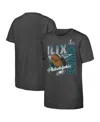 Fanatics Big Boys And Girls Heather Charcoal Philadelphia Eagles Super Bowl Lix Champions Own The Moment Tri- In Heather Charcoal