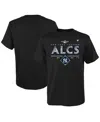 Fanatics Big Boys  Branded Black New York Yankees 2022 Division Series Winner Locker Room T-shirt In Black