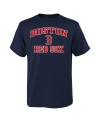 FANATICS BIG BOYS FANATICS NAVY BOSTON RED SOX HEART & SOUL T-SHIRT