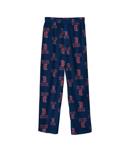 Fanatics Kids' Big Boys  Navy Boston Red Sox Team Pants