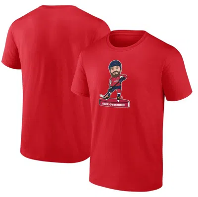 Fanatics Branded Alexander Ovechkin Red Washington Capitals Player Bobblehead T-shirt