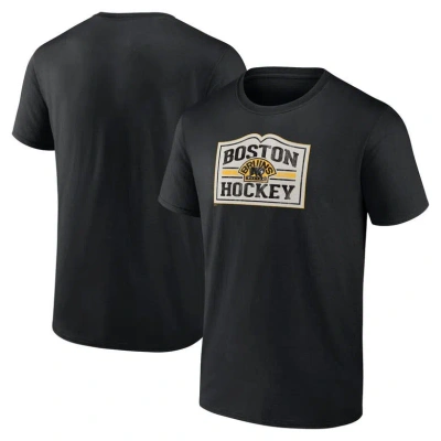 Fanatics Branded Black Boston Bruins Local T-shirt