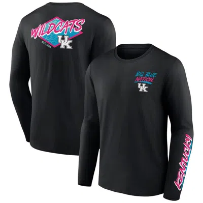 Fanatics Branded Black Kentucky Wildcats Spring Break Long Sleeve T-shirt