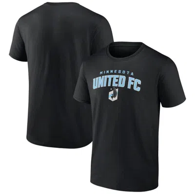 Fanatics Branded Black Minnesota United Fc Rebel T-shirt
