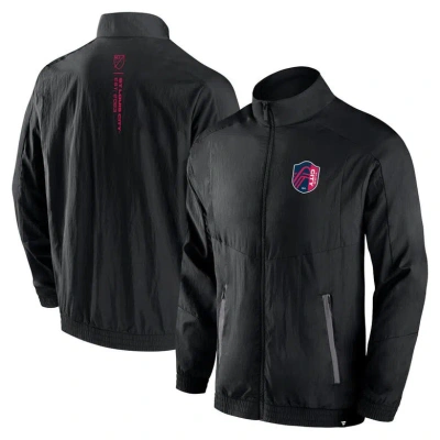 Fanatics Branded Black St. Louis City Sc Header Raglan Full-zip Jacket