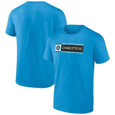 Fanatics Branded Blue Charlotte Fc Block T-shirt