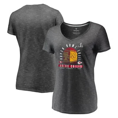 Fanatics Branded Charcoal Kansas City Chiefs Vs. San Francisco 49ers