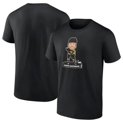 Fanatics Branded David Pastrnak Black Boston Bruins Player Bobblehead T-shirt