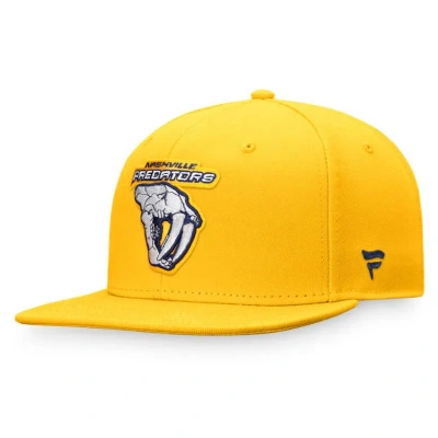 Fanatics Branded Gold Nashville Predators Special Edition Fitted Hat