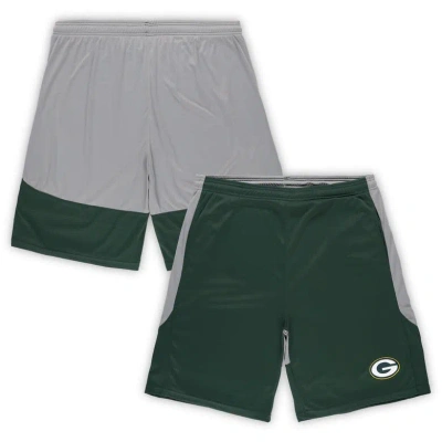 Fanatics Branded Green Green Bay Packers Big & Tall Team Logo Shorts