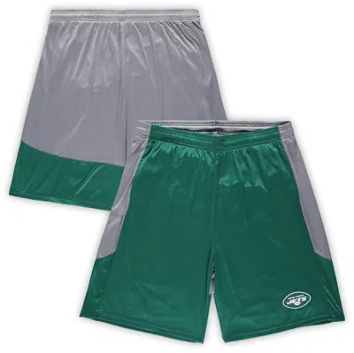 Fanatics Branded Green New York Jets Big & Tall Team Logo Shorts