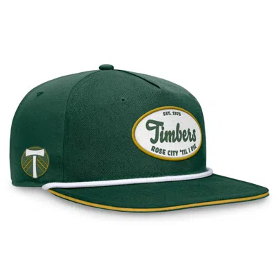 Fanatics Branded Green Portland Timbers Iron Golf Snapback Hat