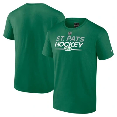 Fanatics Branded Green Toronto St. Pats Authentic Pro Wordmark T-shirt