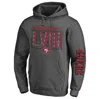 Fanatics Branded  Heather Charcoal San Francisco 49ers Super Bowl Lviii Big & Tall Pullover Hoodie In Heather Charcoal