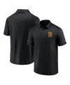 Fanatics Branded Black Boston Bruins Authentic Pro Logo Polo In Blak,blak