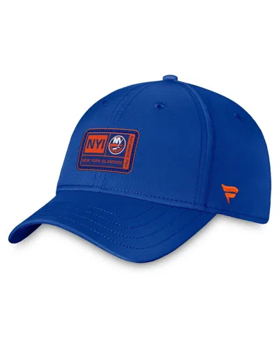Fanatics Branded Men's Royal New York Islanders Authentic Pro Training Camp Flex Hat In Blue