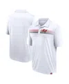 FANATICS BRANDED MEN'S WHITE TAMPA BAY BUCCANEERS VICTORY FOR US INTERLOCK POLO