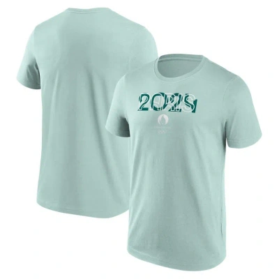 Fanatics Branded Mint Paris 2024 Summer Olympics Euphoric Primary T-shirt