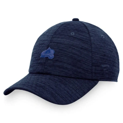 Fanatics Branded Navy Colourado Avalanche Authentic Pro Road Snapback Hat