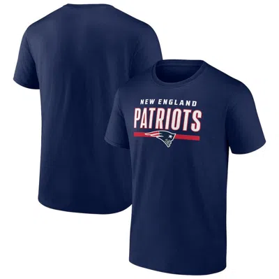 Fanatics Branded Navy New England Patriots Speed & Agility T-shirt