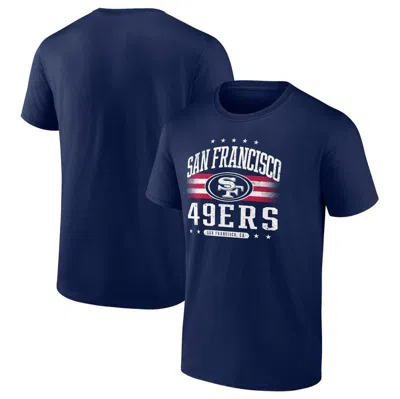 Fanatics Branded Navy San Francisco 49ers Americana T-shirt