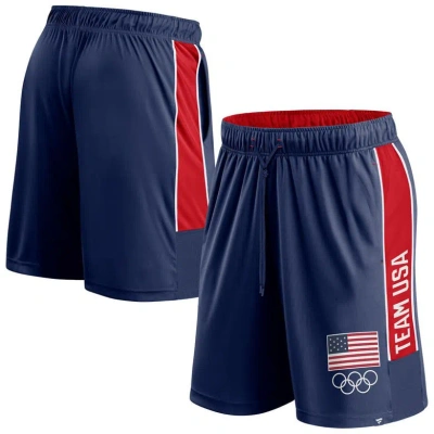 Fanatics Branded Navy Team Usa Agility Shorts