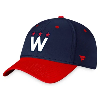 Fanatics Branded Navy Washington Capitals Authentic Pro Alternate Jersey Flex Hat