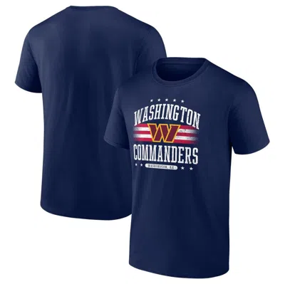 Fanatics Branded  Navy Washington Commanders Americana T-shirt
