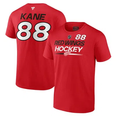 Fanatics Branded Patrick Kane Red  Branded Authentic Pro Prime Name & Number T-shirt