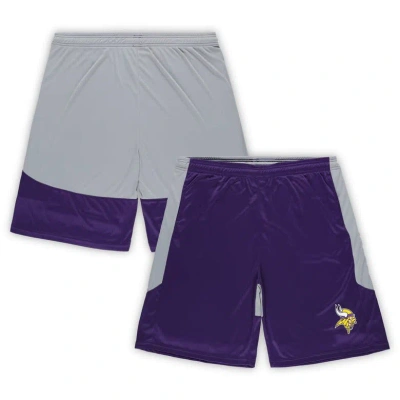 Fanatics Branded Purple Minnesota Vikings Big & Tall Team Logo Shorts