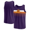 FANATICS FANATICS BRANDED PURPLE PHOENIX SUNS WILD GAME TANK TOP