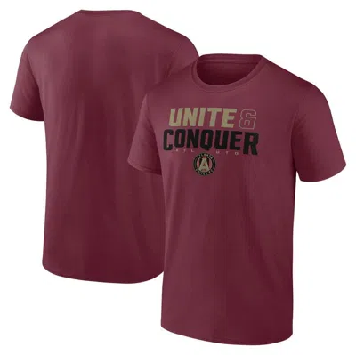 Fanatics Branded Red Atlanta United Fc Fundamentals T-shirt