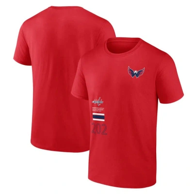 Fanatics Branded Red Washington Capitals Represent T-shirt