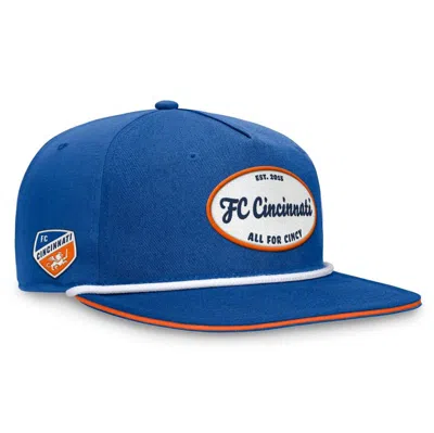 Fanatics Branded Royal Fc Cincinnati Iron Golf Snapback Hat In Blue