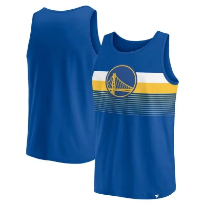 Fanatics Branded Royal Golden State Warriors Wild Game Tank Top