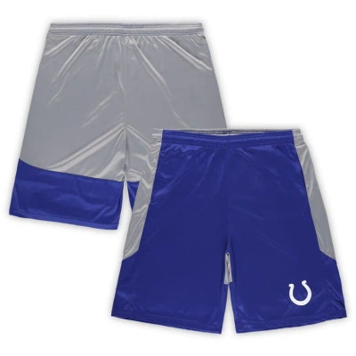 Fanatics Branded Royal Indianapolis Colts Big & Tall Team Logo Shorts