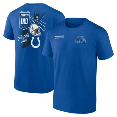 Fanatics Branded Royal Indianapolis Colts Split Zone T-shirt