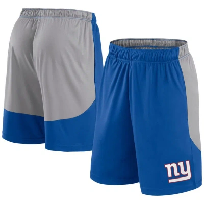 Fanatics Branded Royal New York Giants Big & Tall Team Logo Shorts