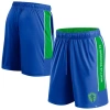 FANATICS FANATICS BRANDED ROYAL SEATTLE SOUNDERS FC CORNER KICK SHORTS