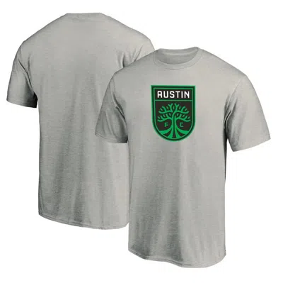 Fanatics Branded Steel Austin Fc Logo T-shirt In Gray