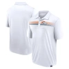Fanatics Branded White Denver Broncos Victory For Us Interlock Polo In White
