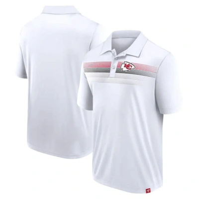 Fanatics Branded White Kansas City Chiefs Victory For Us Interlock Polo