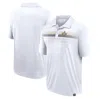 Fanatics Branded White New Orleans Saints Victory For Us Interlock Polo In White