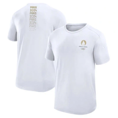 Fanatics Branded White Paris 2024 Summer Olympics Tech T-shirt