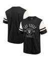 Fanatics Darius Rucker Collection By  Men's Black Las Vegas Raiders Football T-shirt In Black