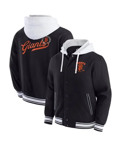 Fanatics Darius Rucker Collection By  Men's Black San Francisco Giants Full-snap Hooded Jacket